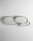Öneri 2: Japandi Tarzı Üçlü Oval Minimalist LED Aplik