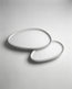 Japandi Tarzı Çift Oval İkili Minimalist LED Aplik