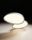 Japandi Tarzı Çift Oval İkili Minimalist LED Aplik