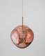 Melt Efektli Erimiş Cam Tasarım Sarkıt Lamba (Rose Gold / Bakır)